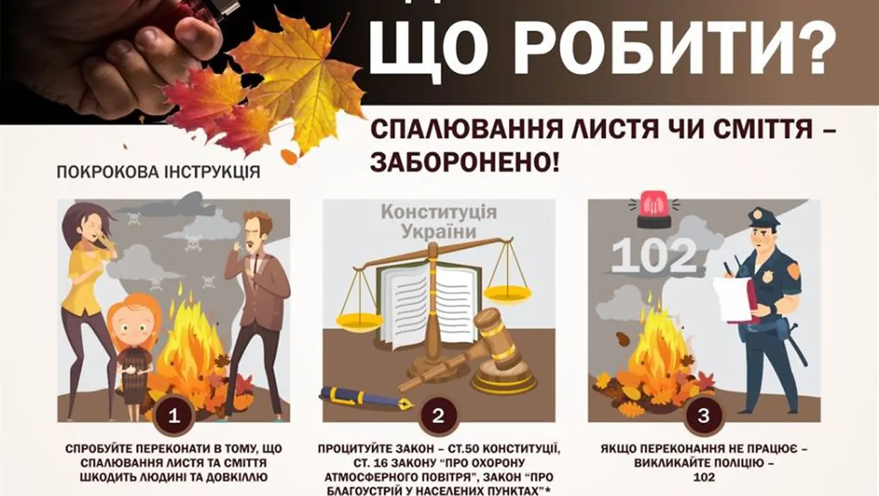 палять траву
