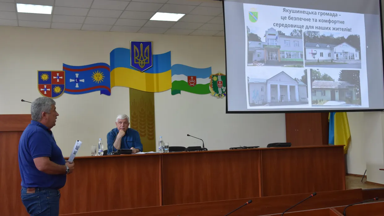 виступ голови громади