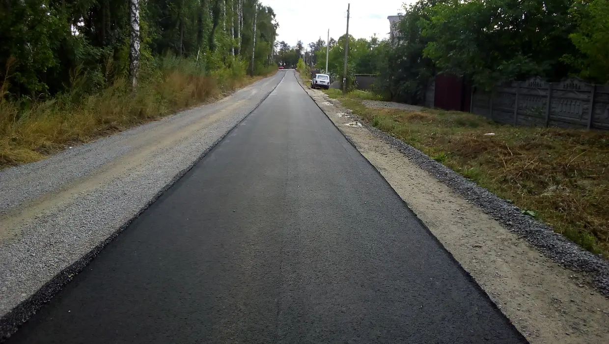 Відремонтовано ділянку дороги в Лисогорі.