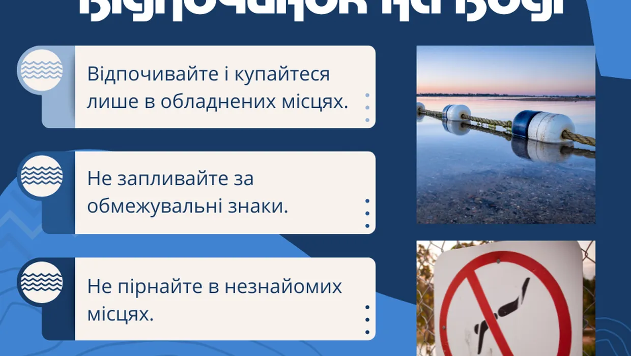 *БЕЗПЕКА НА ВОДІ* *БЕЗПЕКА НА ВОДІ*