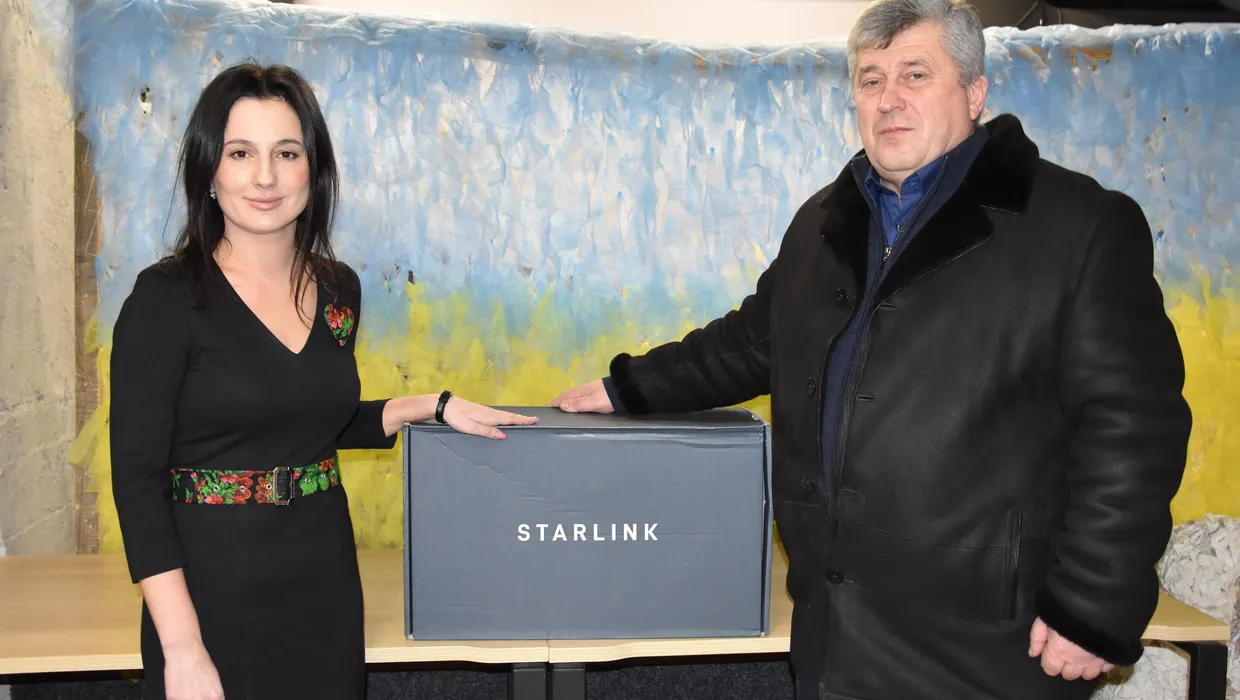 Starlink для Пункту Незламності Starlink для Пункту Незламності