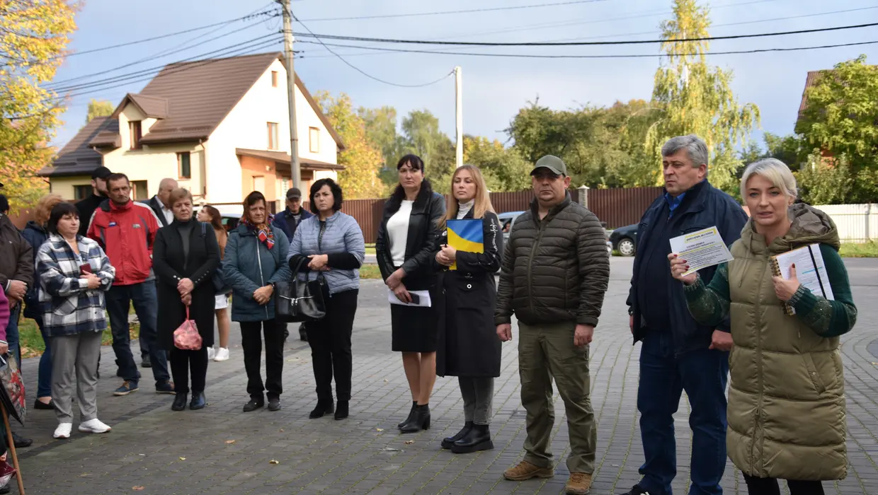 Зустріч із родинами військових