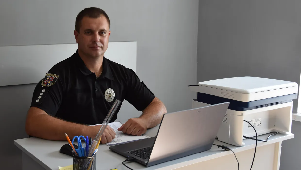 Новий кабінет поліцейського офіцера Якушинецької громади Новий кабінет поліцейського офіцера Якушинецької громади
