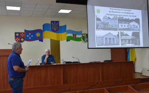 виступ голови громади