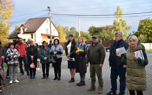 Зустріч із родинами військових