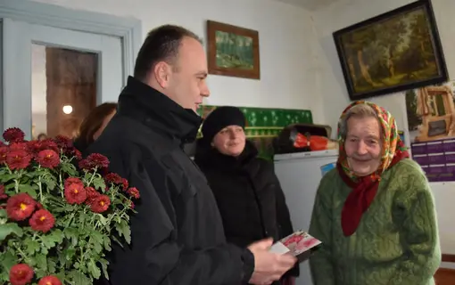 Вітали поважну ювілярку