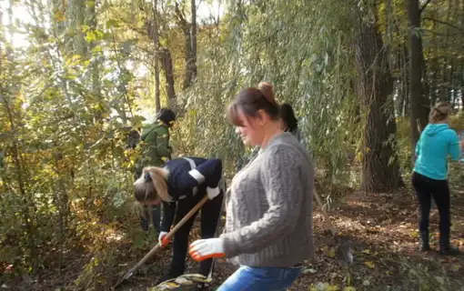 ПРОВЕЛИ ПРИБИРАННЯ ЯКУШИНЕЦЬКОГО ПАРКУ ВІДПОЧИНКУ